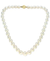 Effy 2-Pc. Set Cultured Freshwater Pearl (7-1/2-13mm) Strand Necklace & Matching Stud Earrings