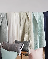 Levtex Washed Linen Relaxed Textured Quilt