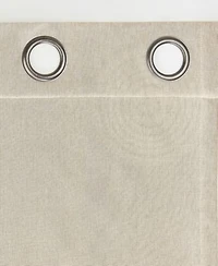 Sun Zero Tresello Tonal Texture Draft Shield Fleece Insulated 100 Blackout Grommet Curtain Panel Collection