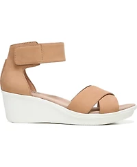 Naturalizer Riviera Ankle Strap Wedge Sandals
