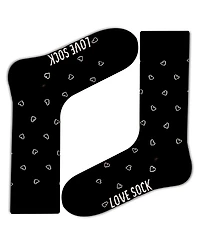 Mini Hearts Women's Super Soft Cotton Seamless Toe Crew Socks