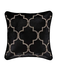 J Queen New York Windham Embellished Decorative Pillow, 18" x 18"