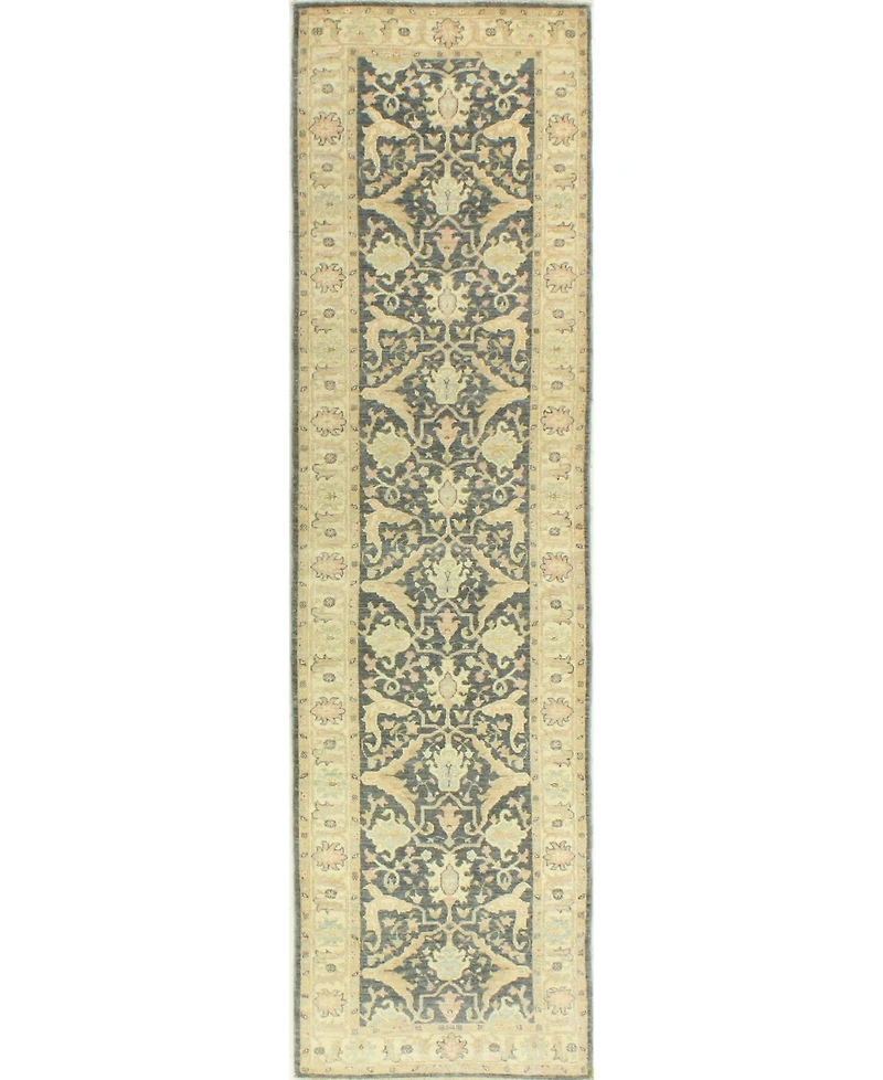 Bashian One of a Kind Mansehra 2'7" x 9'10" Runner Area Rug