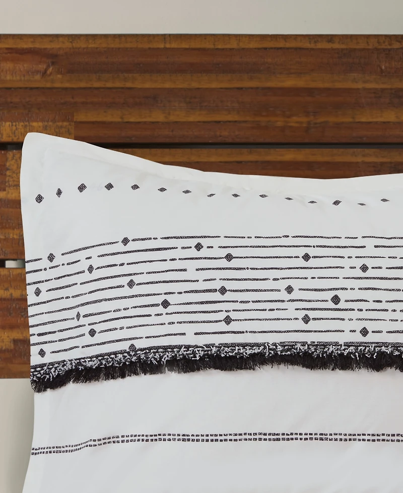 Ink+Ivy Nea Boho Stripe 3-Pc. Comforter Set, King/California King