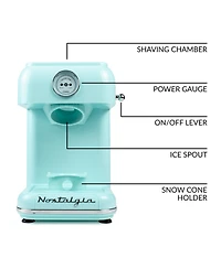 Nostalgia CLSC1AQ Classic Retro Snow Cone Maker