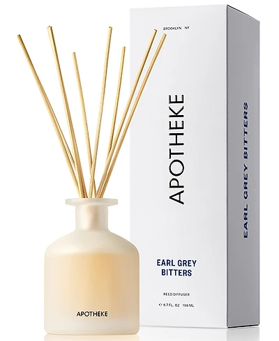 Apotheke Earl Grey Bitters Reed Diffuser, 6.7-oz.