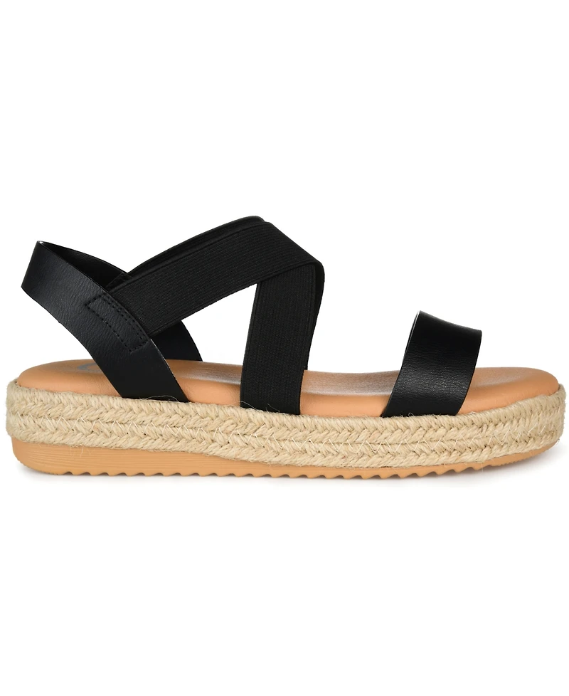 Journee Collection Women's Caroline Espadrille Sandals
