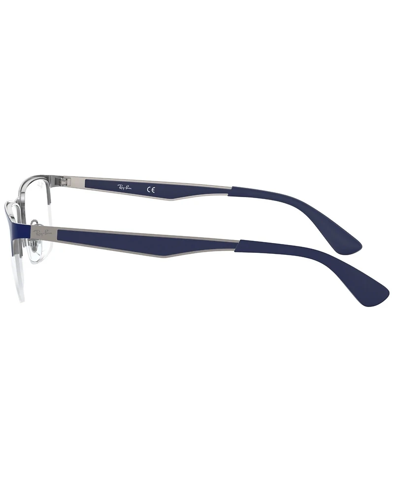 Ray-Ban RX6335 Unisex Rectangle Eyeglasses