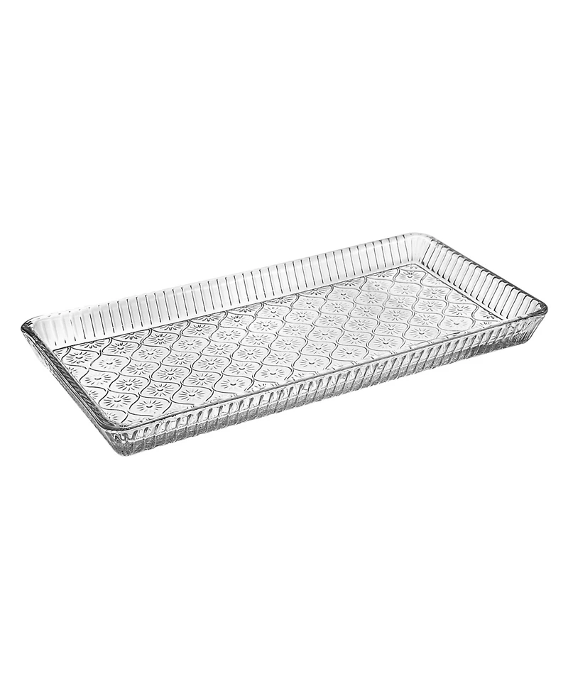 Godinger Claro Clear Tray