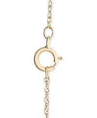 Wrapped Diamond Dragonfly 18" Pendant Necklace (1/8 ct. t.w.) in 10k Gold, Created for Macy's