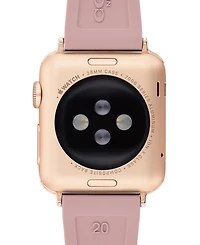 Coach Pink Rubber Apple Watch Strap 38/40/41mm