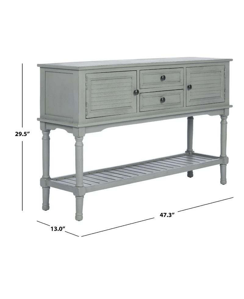 Tate 2 Drawer Door Console Table