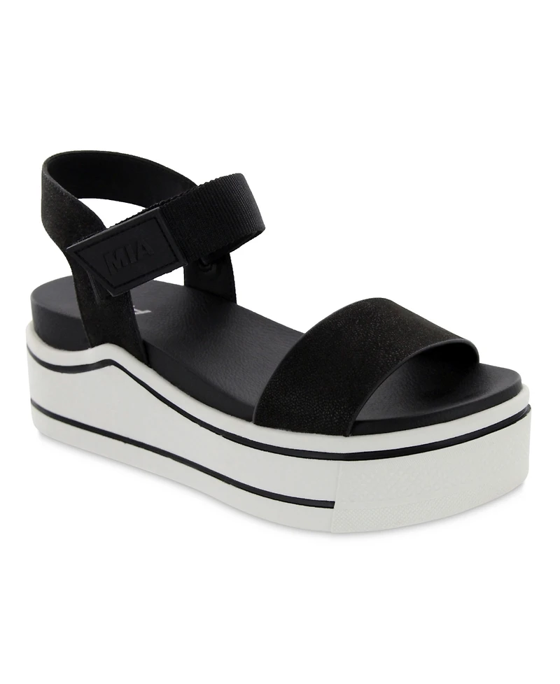 Mia Women's Odelia Round Toe Sandal