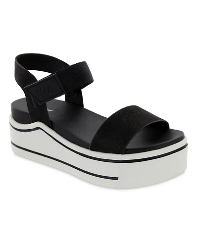 Mia Women's Odelia Round Toe Sandal