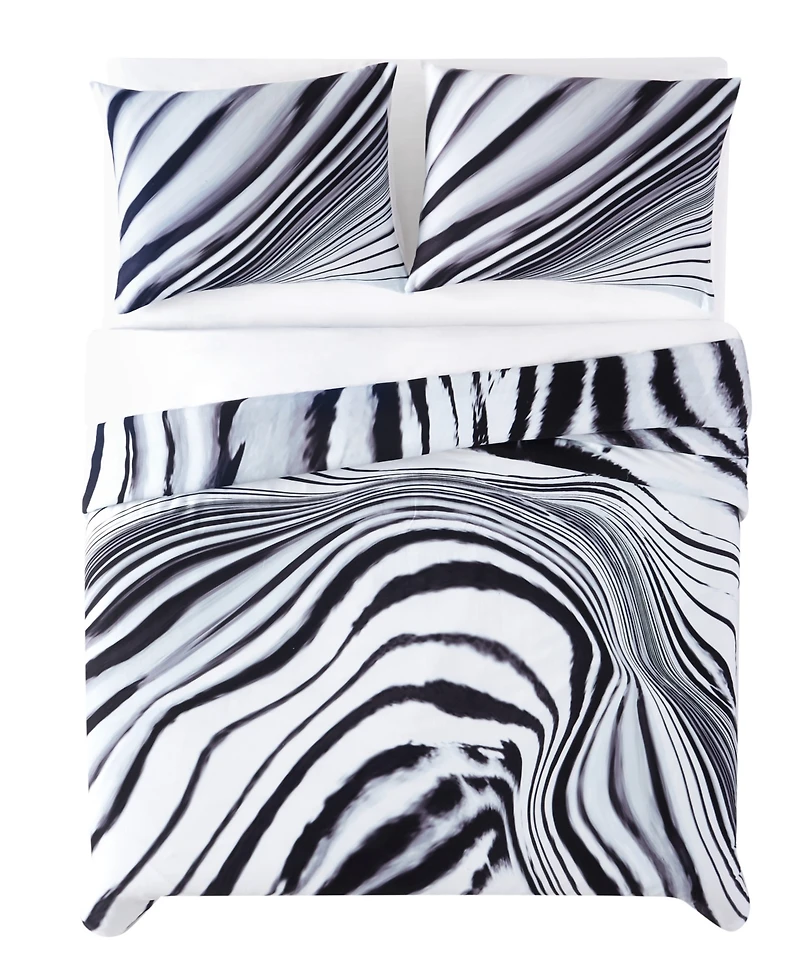 Vince Camuto Home Muse 3 Piece Comforter Set, Full/Queen