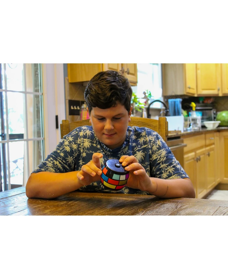 Roto Brain 3D Puzzle Sphere - Brain Teaser Puzzle Game to Fidget, Twist, Turn