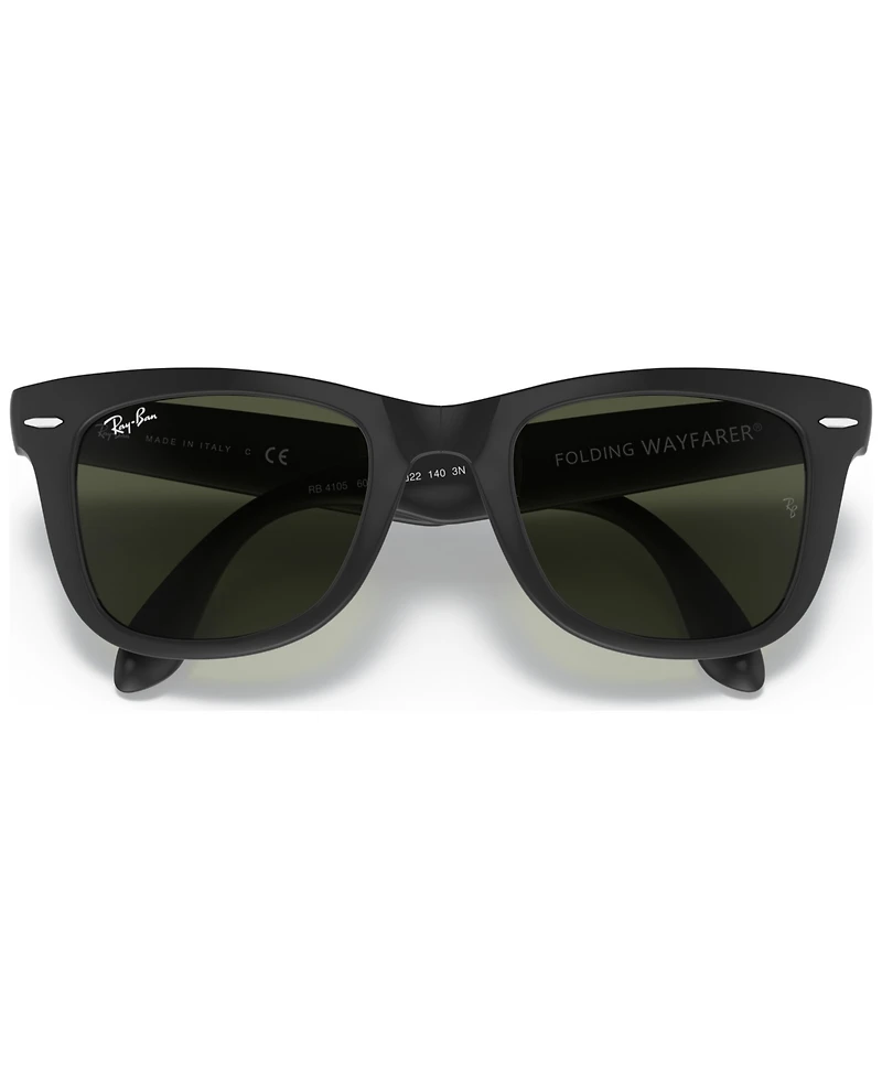 Ray-Ban Sunglasses, RB4105 Folding Wayfarer