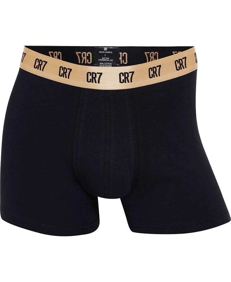 CR7 Cristiano Ronaldo Men's Trunk, Pack of 5 with Travel Bag
