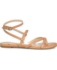 Journee Collection Women's Serissa Strappy Flat Sandals