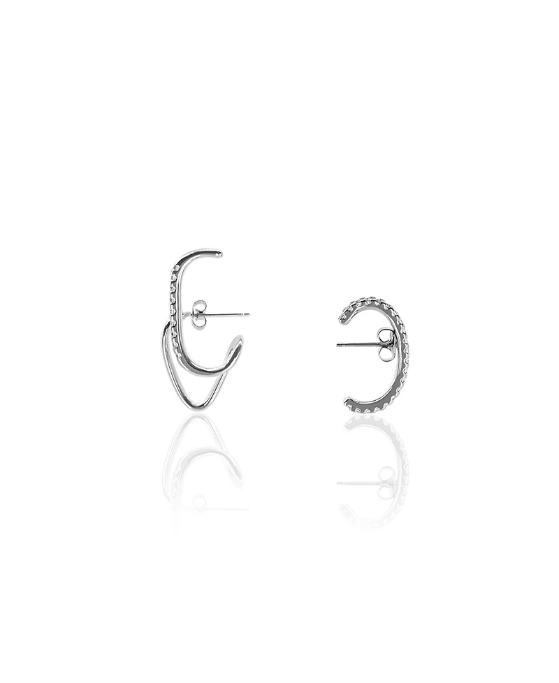 Oma The Label Lydia Asymmetrical Earrings
