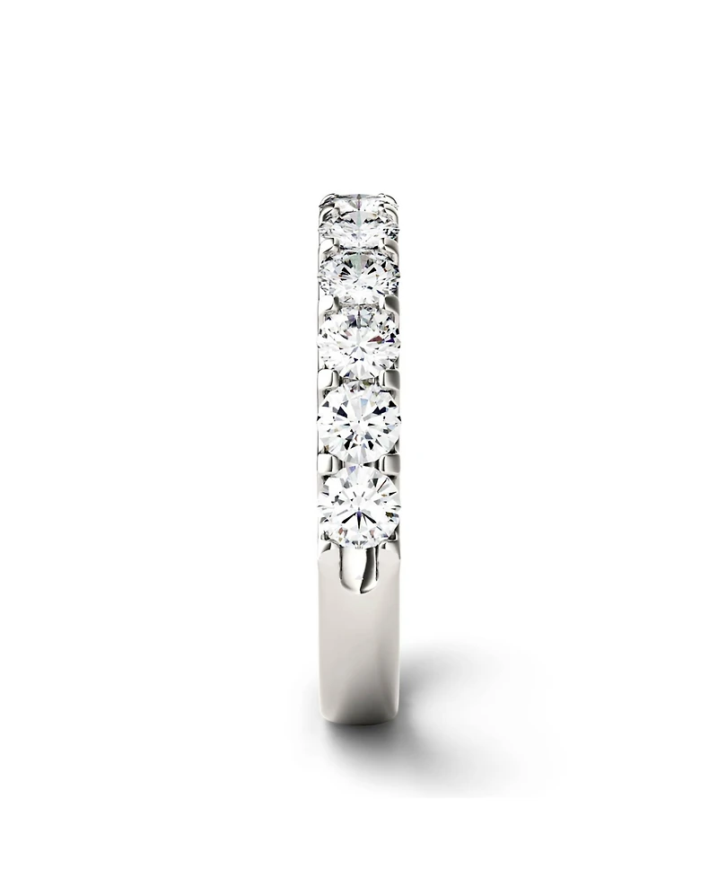 Moissanite Anniversary Band 1-1/10 ct. t.w. Diamond Equivalent 14k White or Yellow Gold