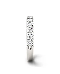 Moissanite Anniversary Band 1-1/10 ct. t.w. Diamond Equivalent 14k White or Yellow Gold