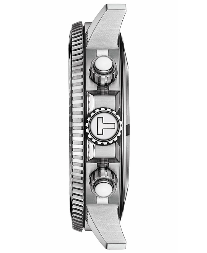 Tissot Men's Swiss Chronograph Seastar 1000 Stainless Steel Bracelet Watch 46mm