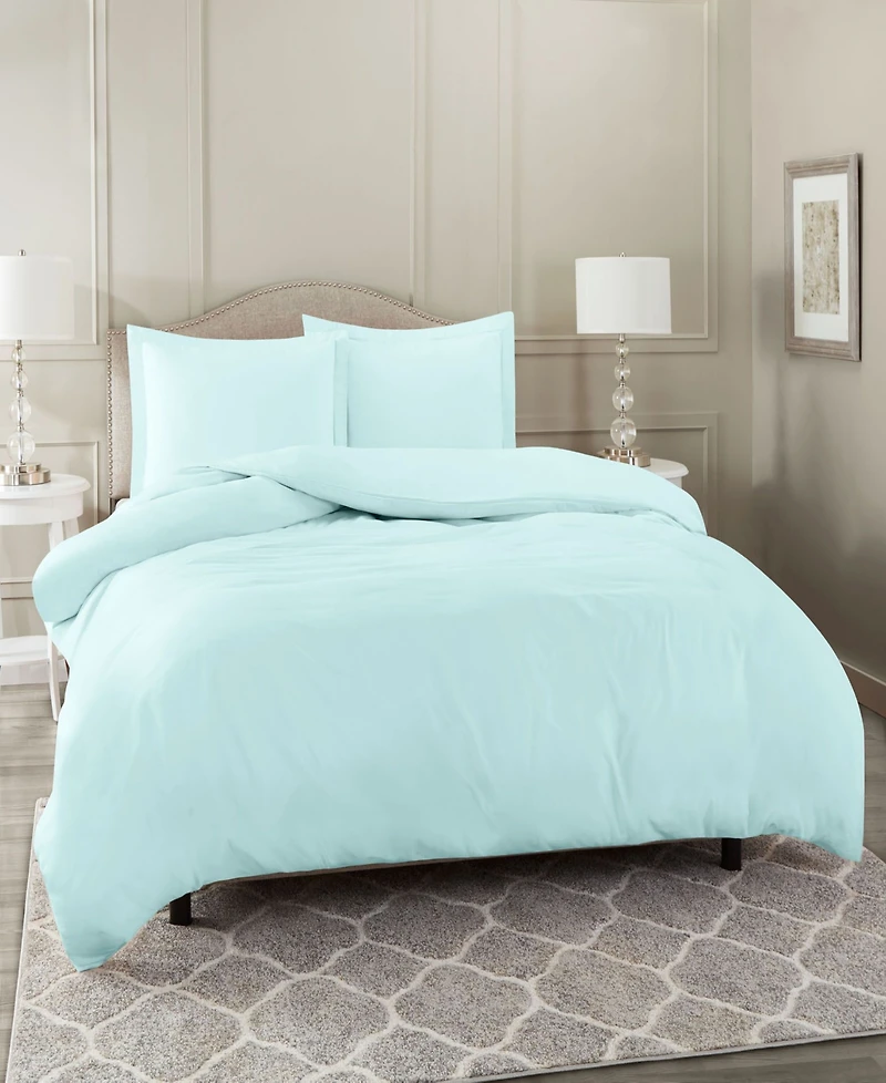 Neslt Super Soft Double Brushed Microfiber Pc. Duvet Cover Set