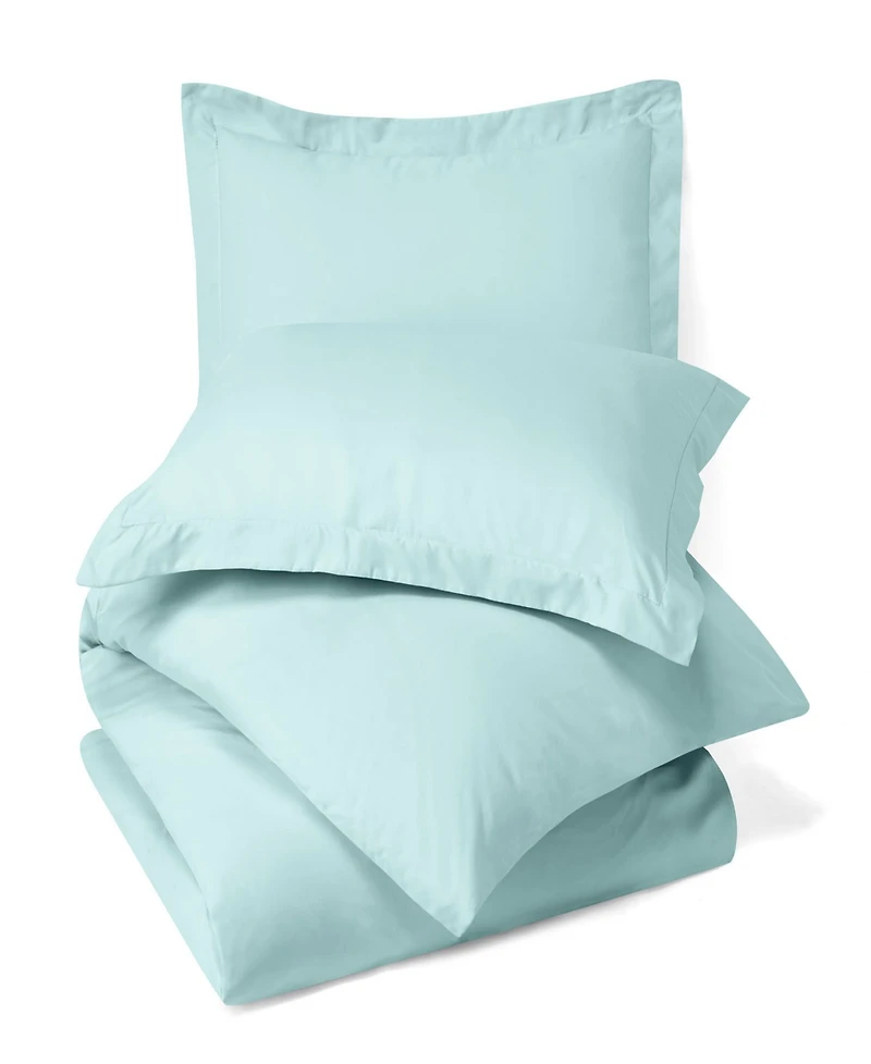 Neslt Super Soft Double Brushed Microfiber 3 Pc. Duvet Cover Set