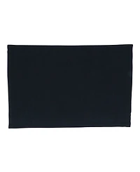 Saro Lifestyle Striped Border Design Placemats, Set of 4, 19" x 13"