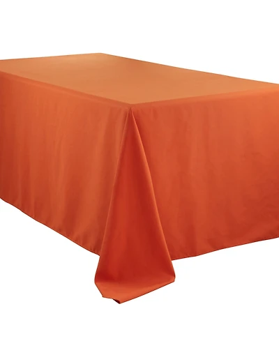Saro Lifestyle Everyday Design Solid Color Tablecloth, 108" x 90"