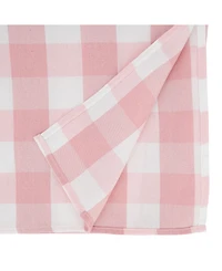 Saro Lifestyle Buffalo Plaid Design Cotton Blend Tablecloth, 70" x