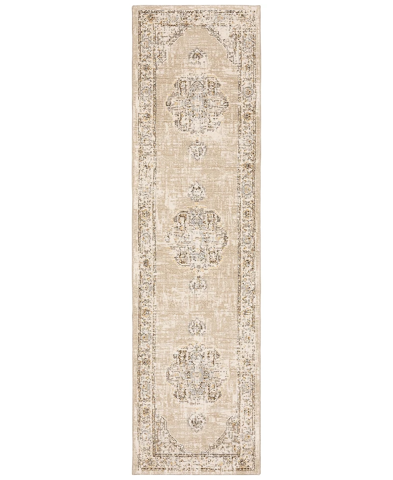 Oriental Weavers Andorra 303D0 2'3" x 8' Runner Rug