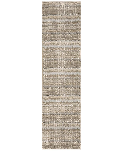 Oriental Weavers Atlas 747E 2'6" x 12' Runner Area Rug