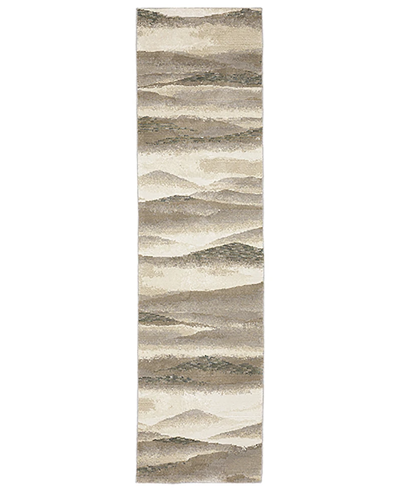 Oriental Weavers Evolution 0982C 2'6" x 12' Runner Area Rug