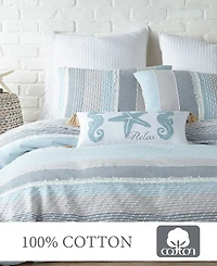 Levtex Santander 3-Pc. Duvet Cover Set, Full/Queen