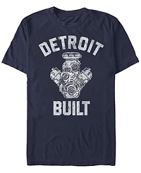 Fifth Sun Men's Detroit Motors Short Sleeve Crew T-shirt