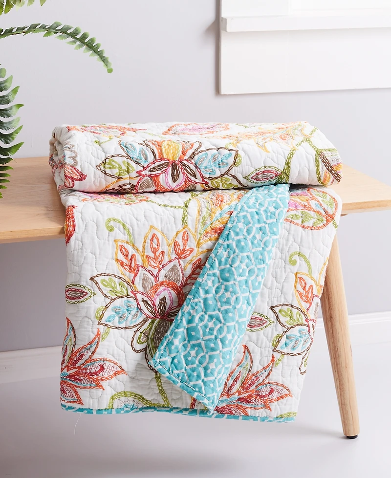 Levtex Sophia Quilted Throw, 50" x 60"