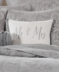 Levtex Perla Mr. and Mrs.Decorative Pillow, 16" x 20"