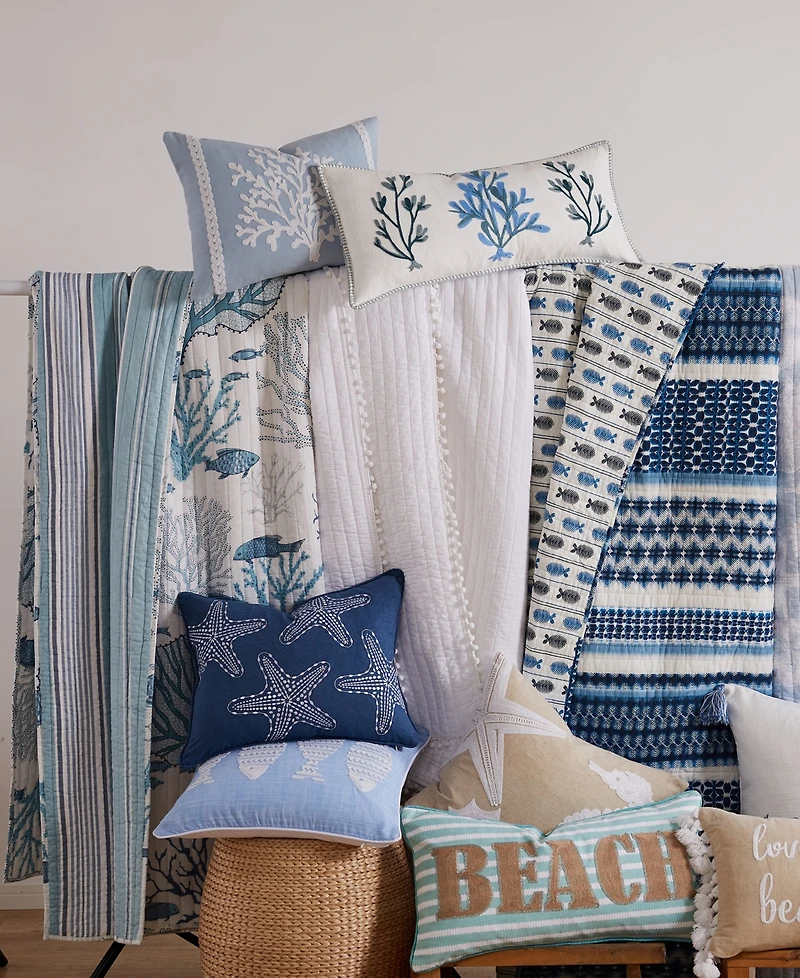 Levtex Lacey Sea 3-Pc. Quilt Set, Full/Queen