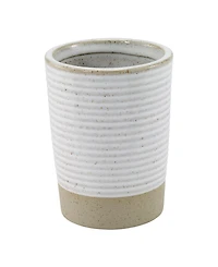 Avanti Drift Lines Textured Ribbed Ceramic Tumbler
