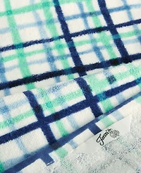 Fiesta Watercolor Plaid Kitchen Towels, Set of 2