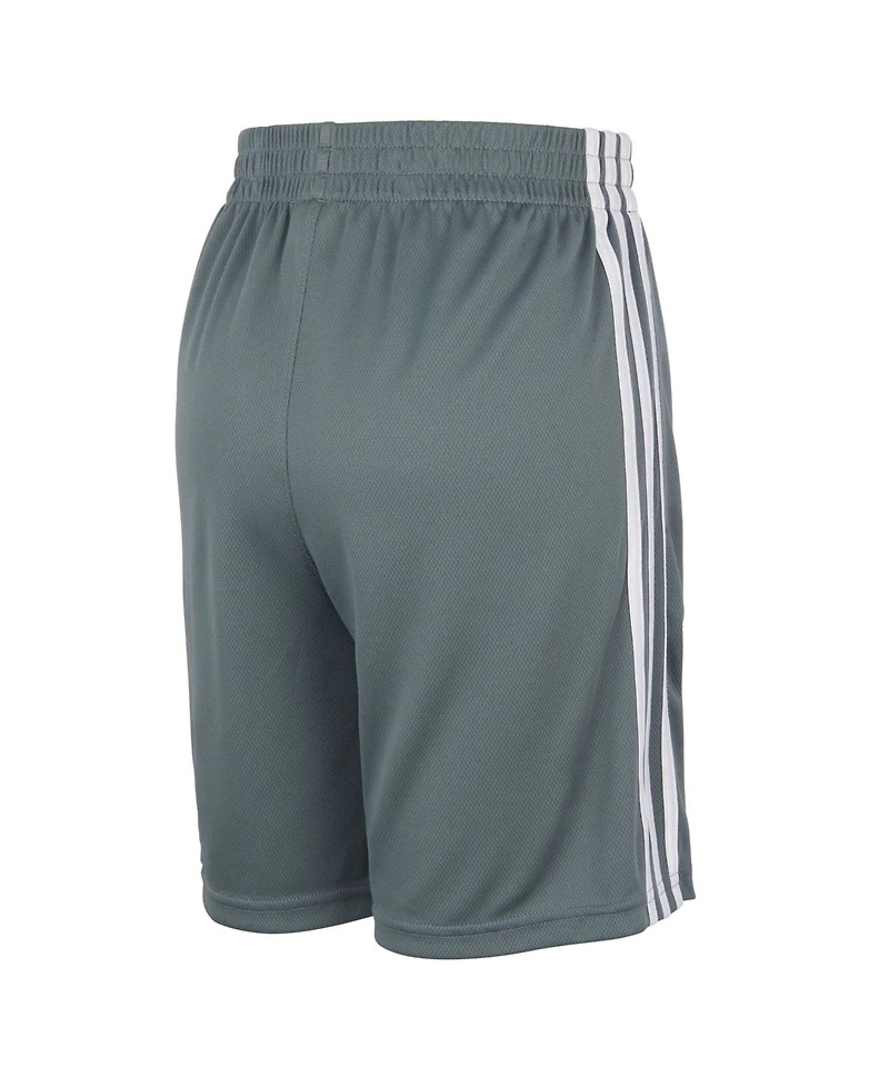 adidas Toddler and Little Boys Classic 3-Stripes Shorts