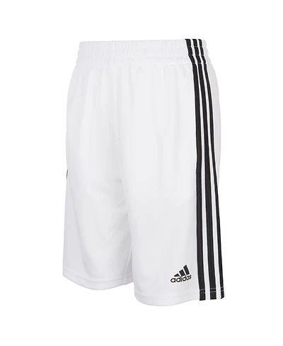 adidas Toddler and Little Boys Classic 3-Stripes Shorts