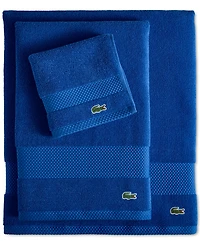 Lacoste Home Heritage Anti-Microbial Supima Cotton Bath Towel, 30" x 54"