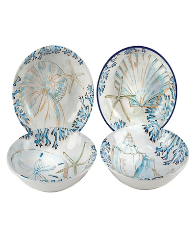 Playa Shells Set of 4 Soup Bowl