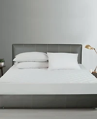 All-In-One Cooling Fitted Mattress Pad, Queen