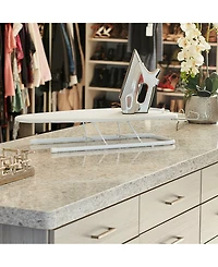 Household Essentials Table Top Ironing Board with Iron Rest