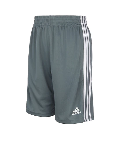 adidas Toddler and Little Boys Classic 3-Stripes Shorts