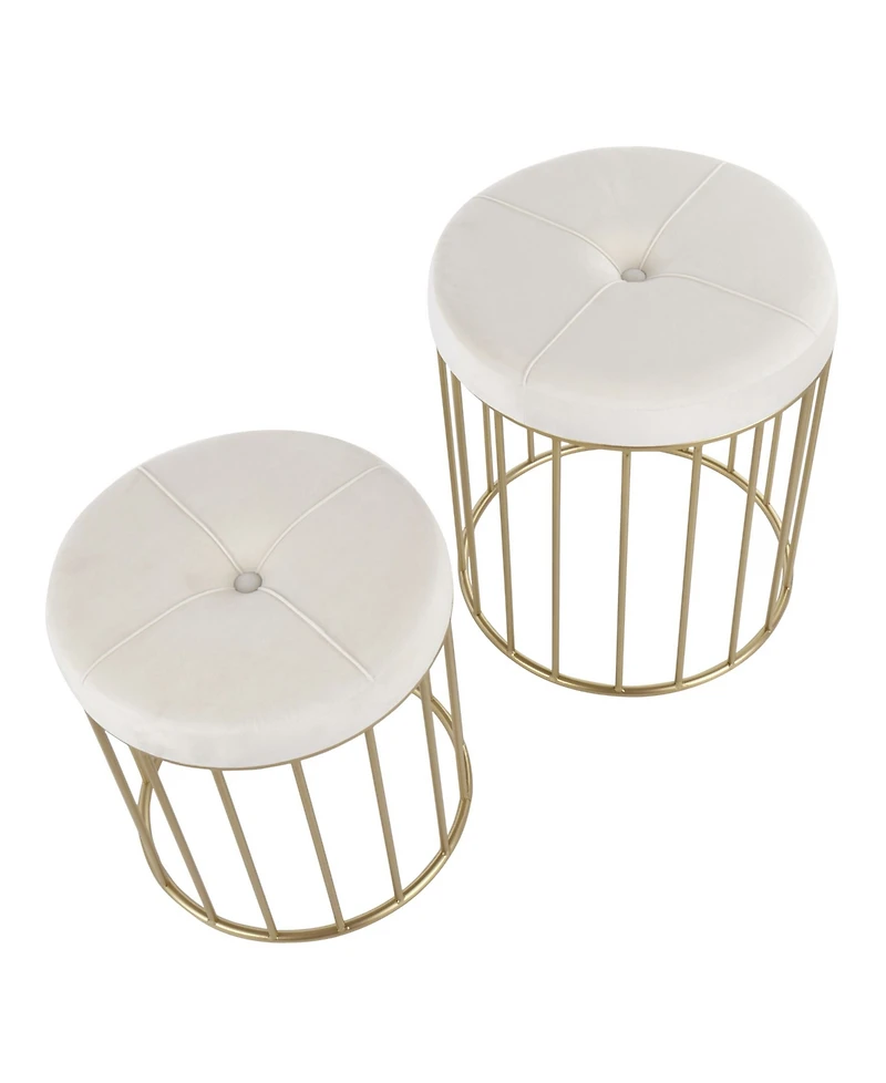 Canary Nesting Ottoman Set
